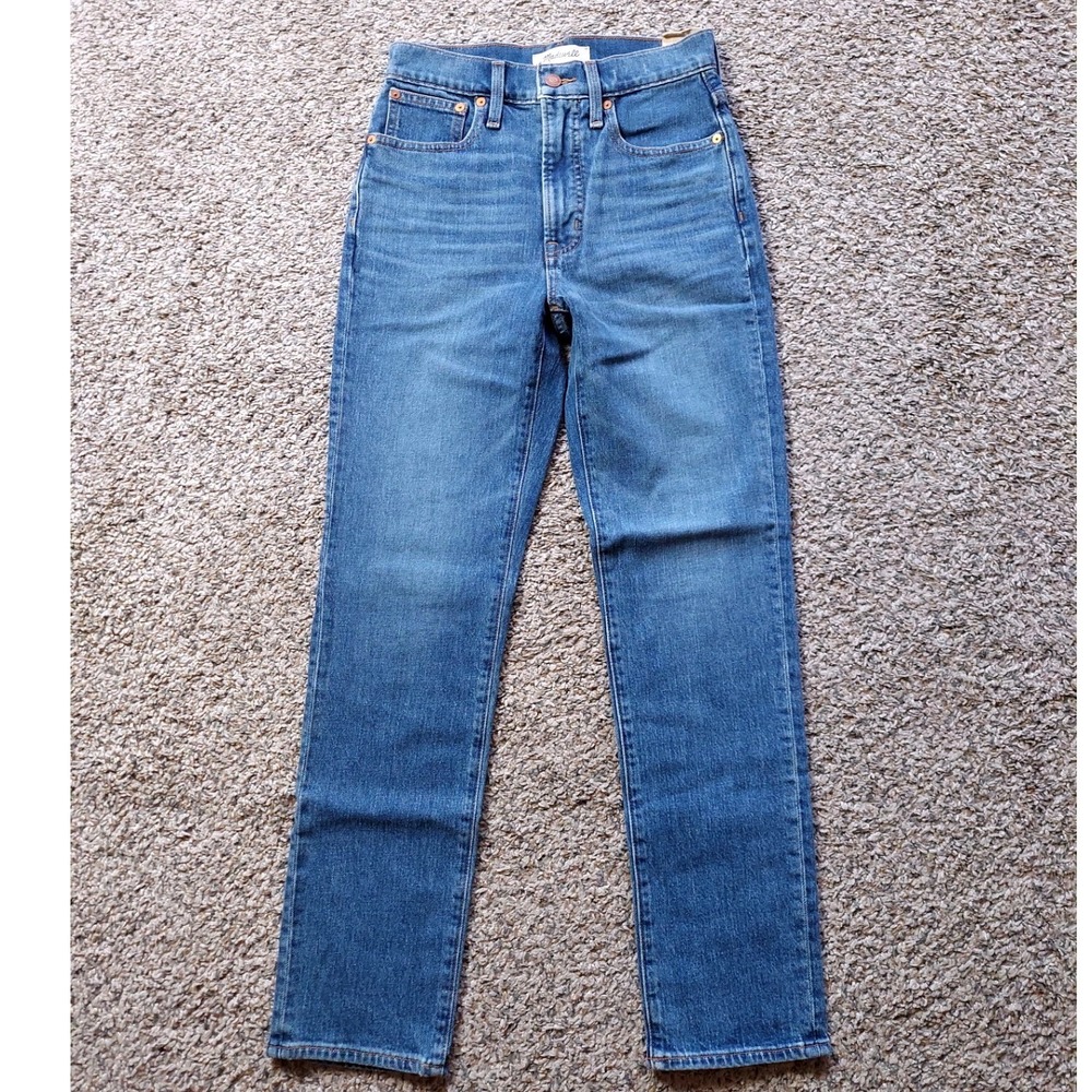 Madewell Jeans Women 24 Blue The Perfect Vintage Jean High Rise Tapered Leg